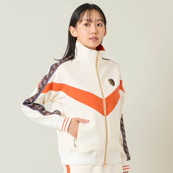 【レディース】ジャージフルジップスウェット