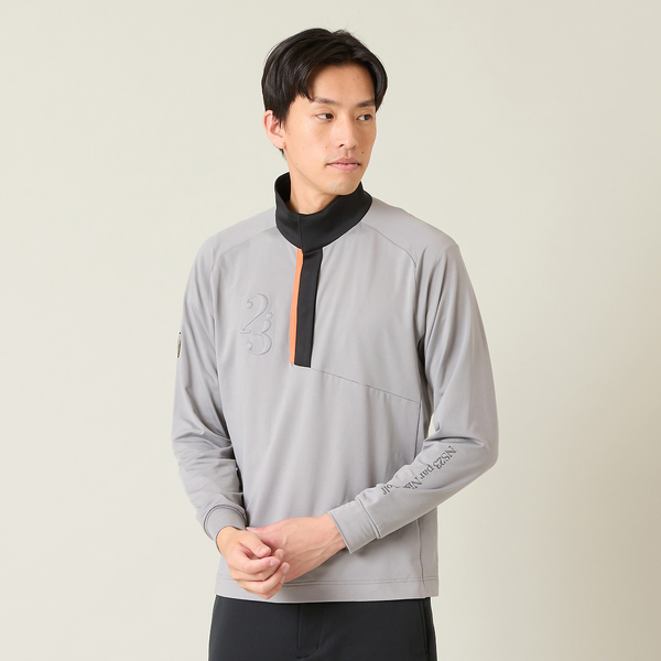 【メンズ】アドエルムモックネックインナー