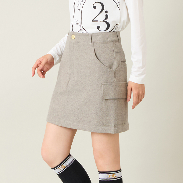 【レディース】カーゴスカート