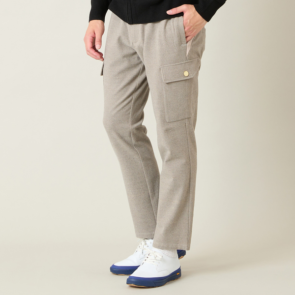 【メンズ】ツイーディカーゴパンツ