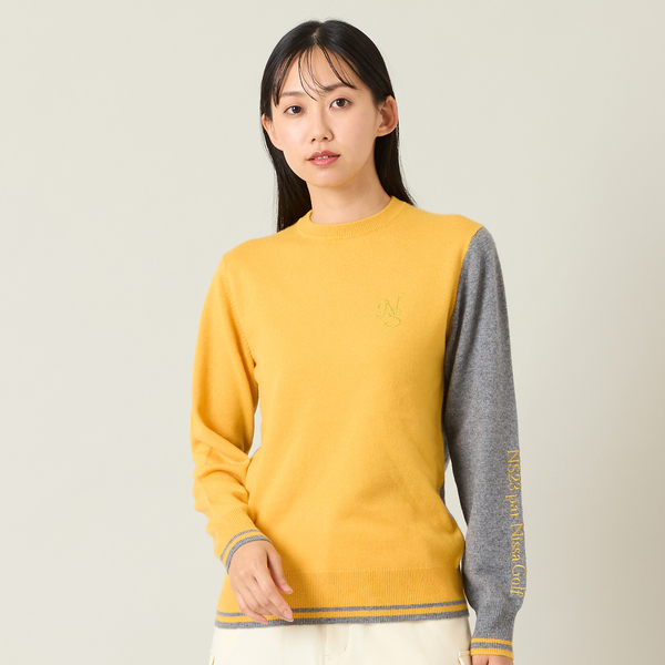 【レディース】多色展開カシミヤニットセーター