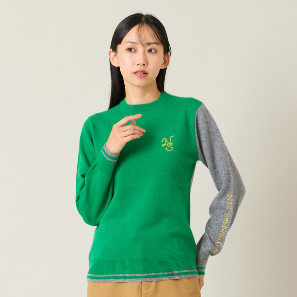 【レディース】多色展開カシミヤニットセーター