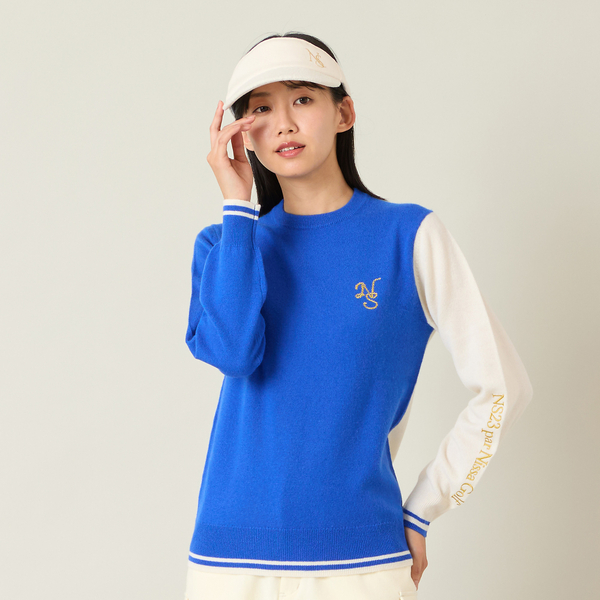 【レディース】多色展開カシミヤニットセーター