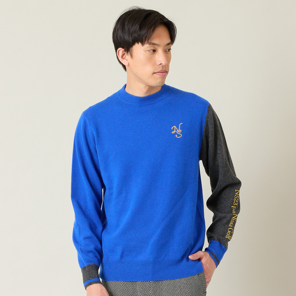 【メンズ】多色展開カシミヤニットセーター