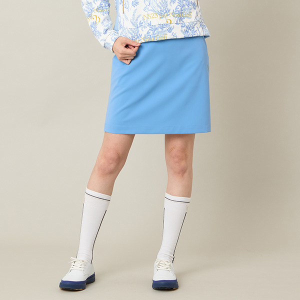 【Women's】【定番】ストレッチカラースカート	