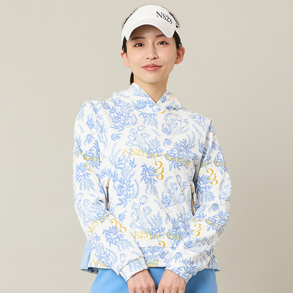 【Women's】【接触冷感／UVカット】ミモザフーディー	