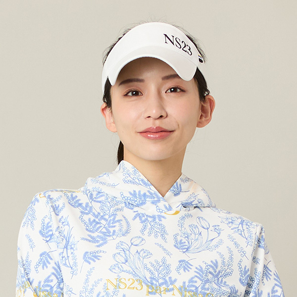 ロゴ刺繍サンバイザー	