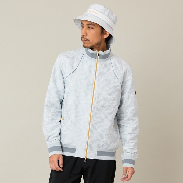 【Men's】【雑誌掲載】米沢織ジャカードブルゾン