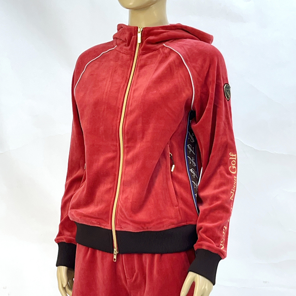 【レディース】ヘビーベロアブルゾン