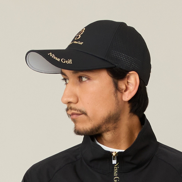 ラウンディッシュメッシュキャップ