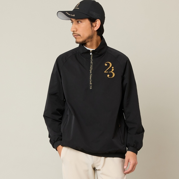 【Men's】バックロゴプルオーバーブルゾン