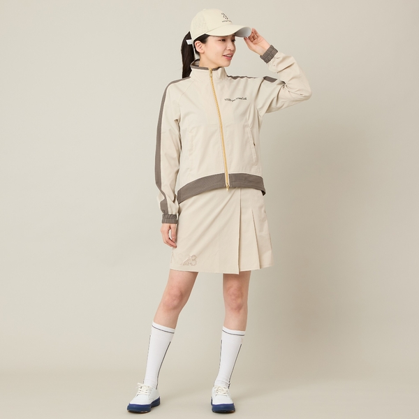 【Women's】【接触冷感／UVカット／撥水】ストレッチブルゾン
