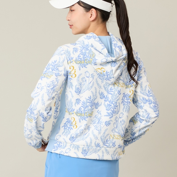 【Women's】【接触冷感／UVカット／吸水速乾】ミモザフーディー