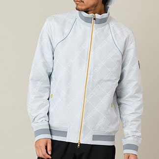 【Men's】【雑誌掲載】米沢織ジャカードブルゾン