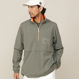 【Men's／透湿・防水機能】2wayウインドプロテクター